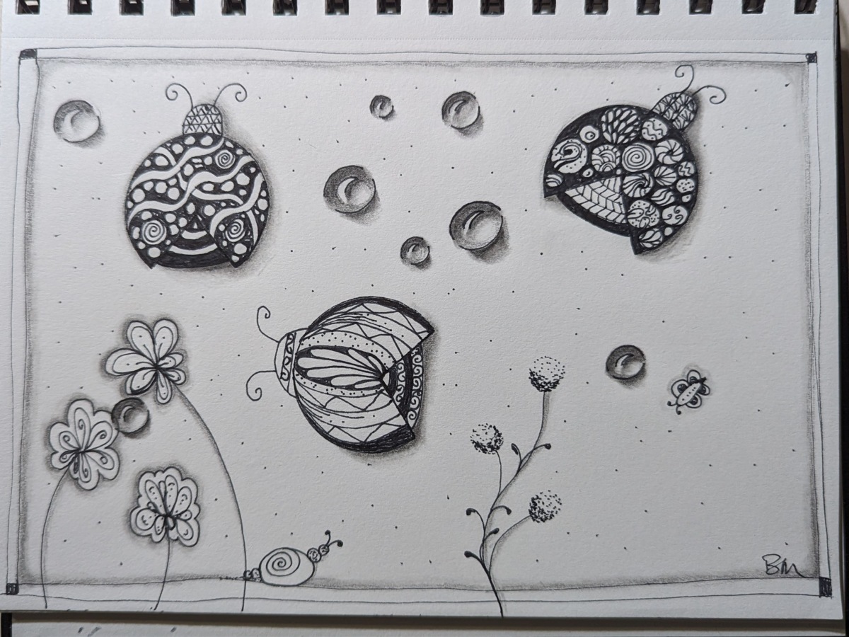 100 Day Doodle Challenge (and zensome)